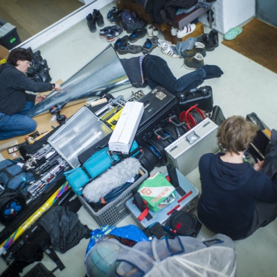 Equipment, Making of Prekärotopia FILM, Foto © Hagen Keller, 2019