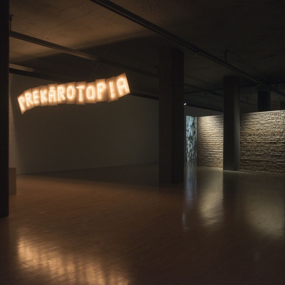 Ausstellungsansicht, Kunstbau / Lenbachhaus, München, 2019, Foto © Leonie Felle