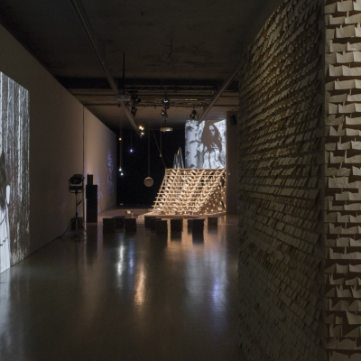 Ausstellungsansicht, Kunstbau / Lenbachhaus, München, 2019, Foto © Leonie Felle