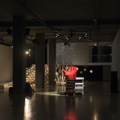 Ausstellungsansicht, Kunstbau / Lenbachhaus, München, 2019, Foto © Leonie Felle