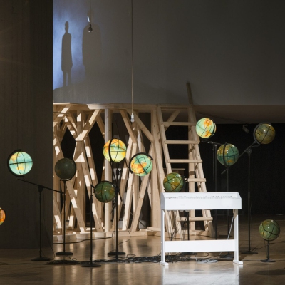 Ausstellungsansicht, Kunstbau / Lenbachhaus, München, 2019, Foto © Leonie Felle