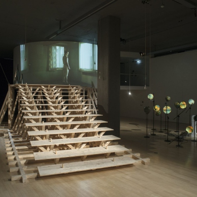 Ausstellungsansicht, Kunstbau / Lenbachhaus, München, 2019, Foto © Leonie Felle