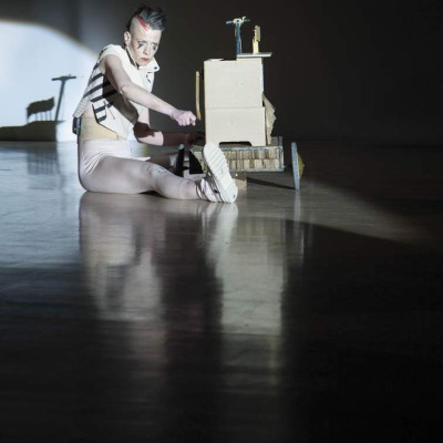 OUVERTÜRE, Performance Franka Kaßner, Kunstbau / Lenbachhaus, 2019, Foto © Margit Memminger