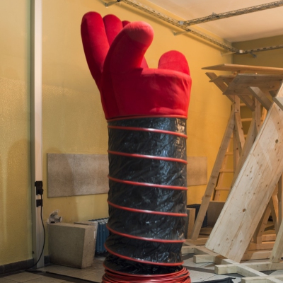 Ausstellungsansicht PREKÄROTOPIA, A.K.T; Pforzheim, 2020, Foto©Leonie-Felle