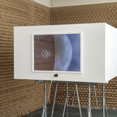 Ausstellungsansicht PREKÄROTOPIA, A.K.T; Pforzheim, 2020, Foto©Leonie-Felle