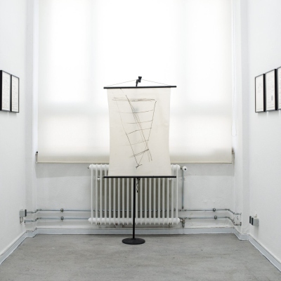 Ausstellungsansicht PREKÄROTOPIA, A.K.T; Pforzheim, 2020, Foto©Leonie-Felle