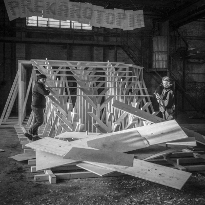 Hierarchie, making of, Leipzig, 2019