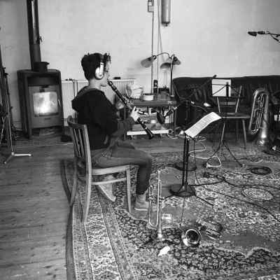 Klarinette: Theresa Loibl,  Making of Prekärotopia SOUND,  2019 © Engl, Felle, Kaßner