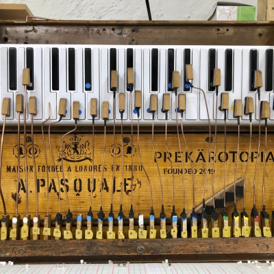 Midikeyboard und neue Tastenanschläge