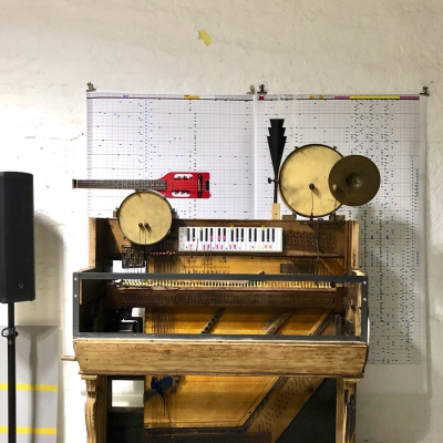 Aufbau im Atelier