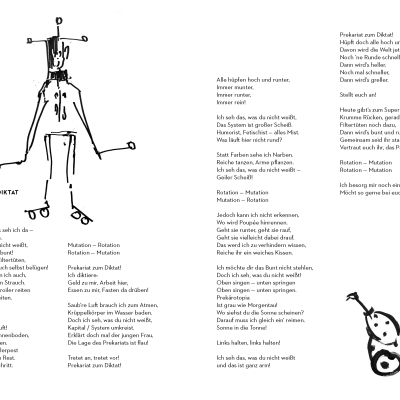 Prekariat-zum-Diktat (Trickster)